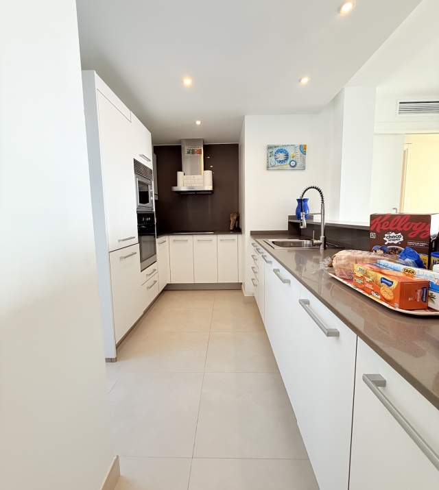Resa Estates Ibiza longter rental Cala Tarida penthouse kitchen.jpeg